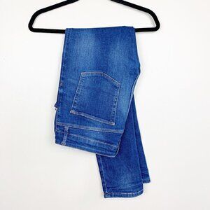 ASOS Denim Distressed Medium Wash Skinny Jean - Fits Like a Size 14